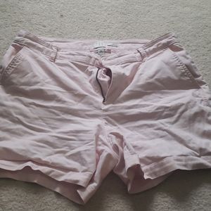 Chino short. Light pink. 3 inch inseam